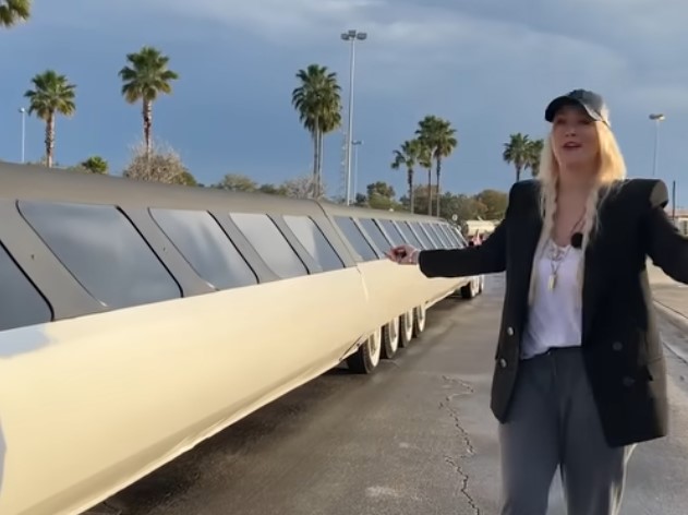 האוטו הכי ארוך בעולם- תיעוד